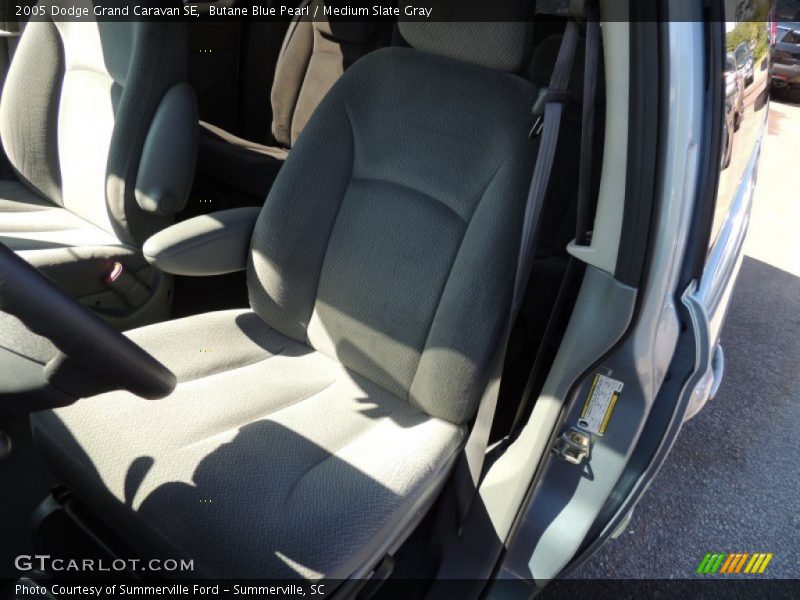 Butane Blue Pearl / Medium Slate Gray 2005 Dodge Grand Caravan SE
