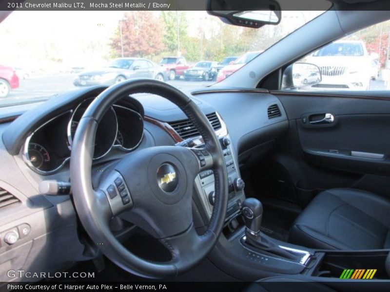 Mocha Steel Metallic / Ebony 2011 Chevrolet Malibu LTZ