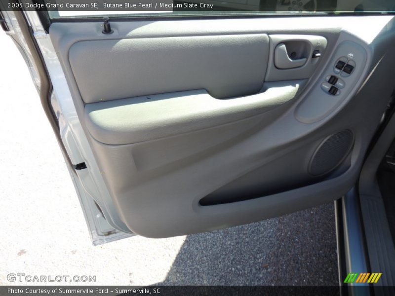 Butane Blue Pearl / Medium Slate Gray 2005 Dodge Grand Caravan SE