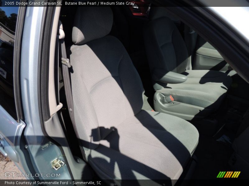 Butane Blue Pearl / Medium Slate Gray 2005 Dodge Grand Caravan SE
