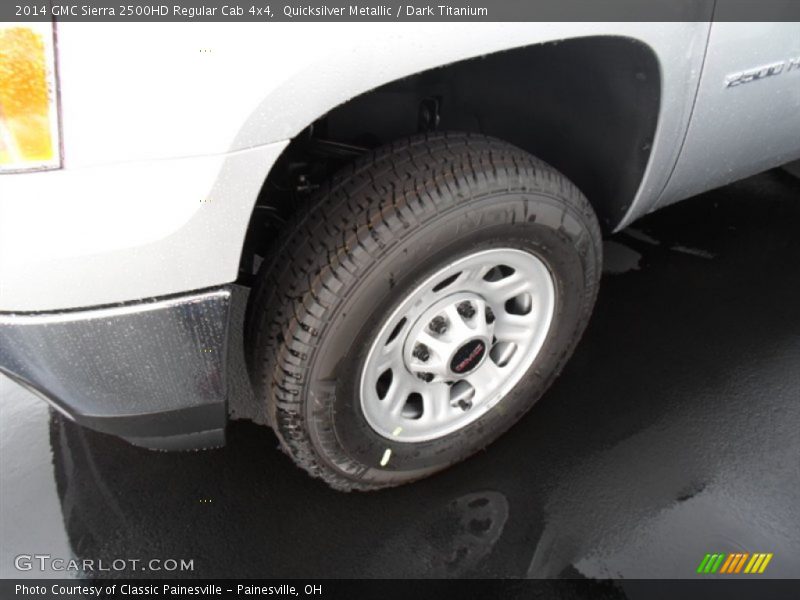 Quicksilver Metallic / Dark Titanium 2014 GMC Sierra 2500HD Regular Cab 4x4