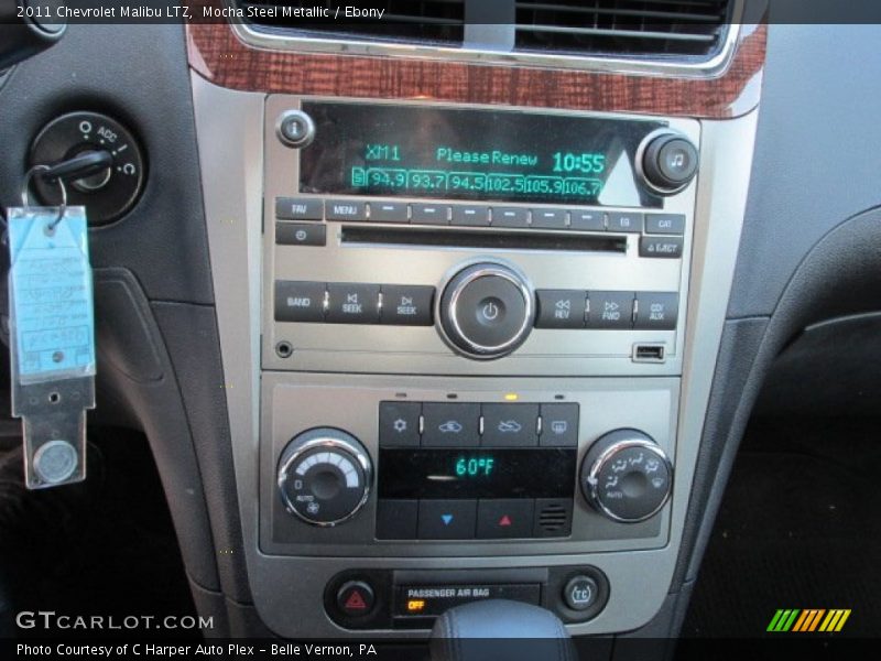 Mocha Steel Metallic / Ebony 2011 Chevrolet Malibu LTZ