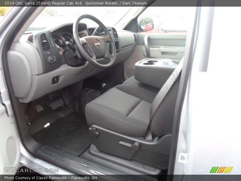 Quicksilver Metallic / Dark Titanium 2014 GMC Sierra 2500HD Regular Cab 4x4