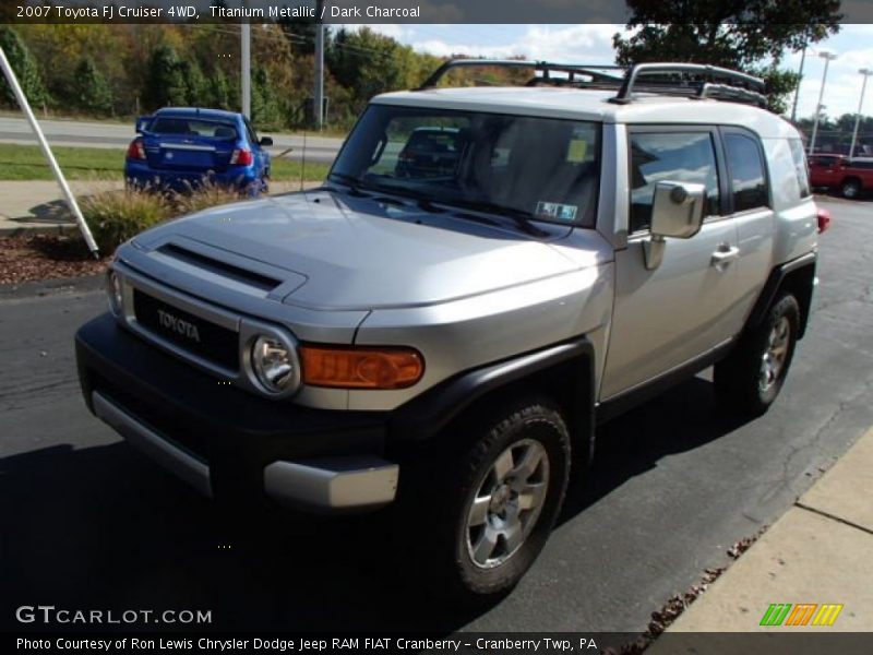 Titanium Metallic / Dark Charcoal 2007 Toyota FJ Cruiser 4WD