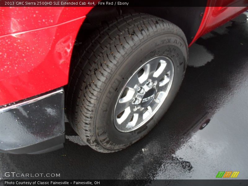 Fire Red / Ebony 2013 GMC Sierra 2500HD SLE Extended Cab 4x4