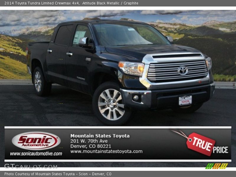 Attitude Black Metallic / Graphite 2014 Toyota Tundra Limited Crewmax 4x4