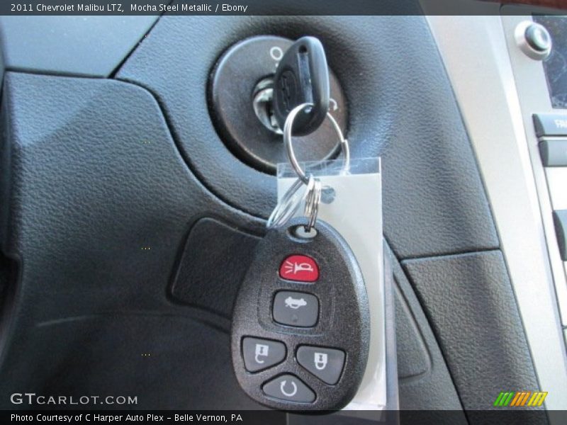 Mocha Steel Metallic / Ebony 2011 Chevrolet Malibu LTZ