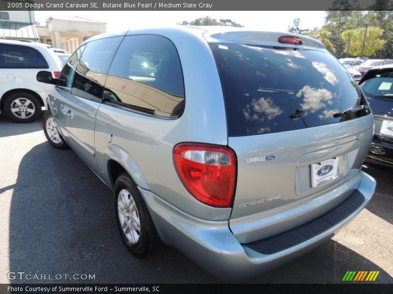 Butane Blue Pearl / Medium Slate Gray 2005 Dodge Grand Caravan SE