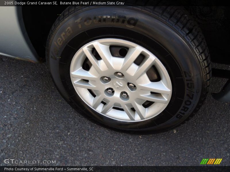 Butane Blue Pearl / Medium Slate Gray 2005 Dodge Grand Caravan SE