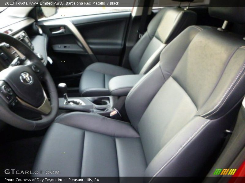 Barcelona Red Metallic / Black 2013 Toyota RAV4 Limited AWD