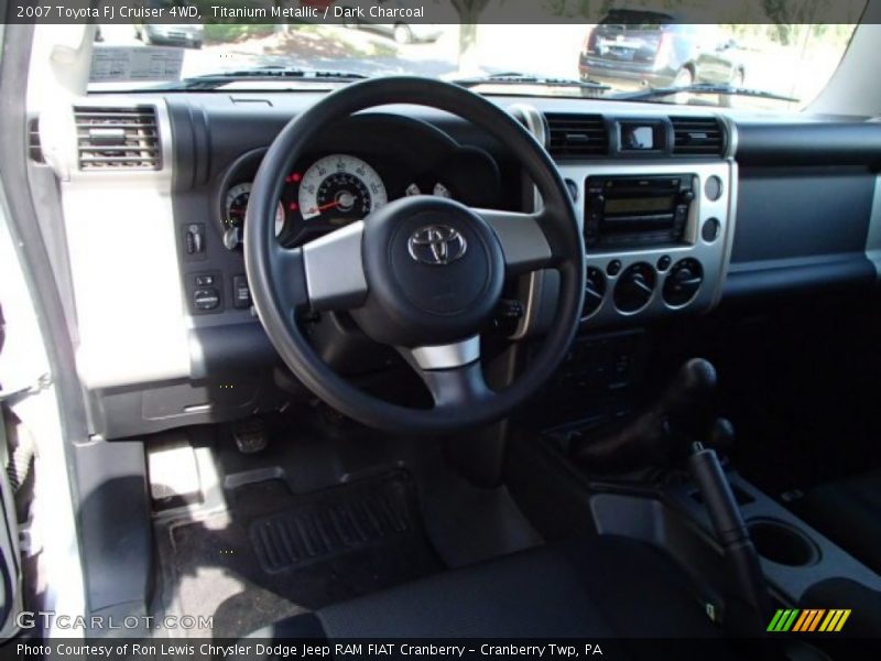 Titanium Metallic / Dark Charcoal 2007 Toyota FJ Cruiser 4WD