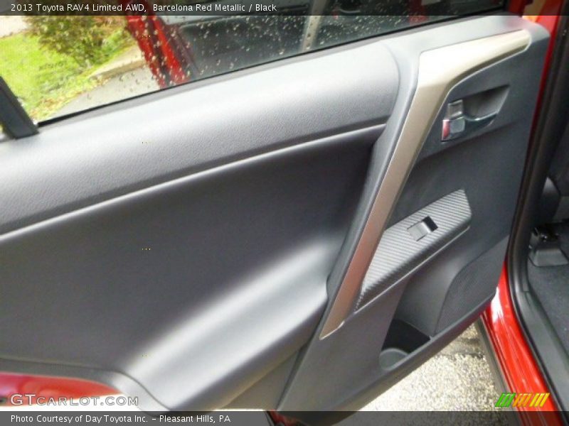 Barcelona Red Metallic / Black 2013 Toyota RAV4 Limited AWD