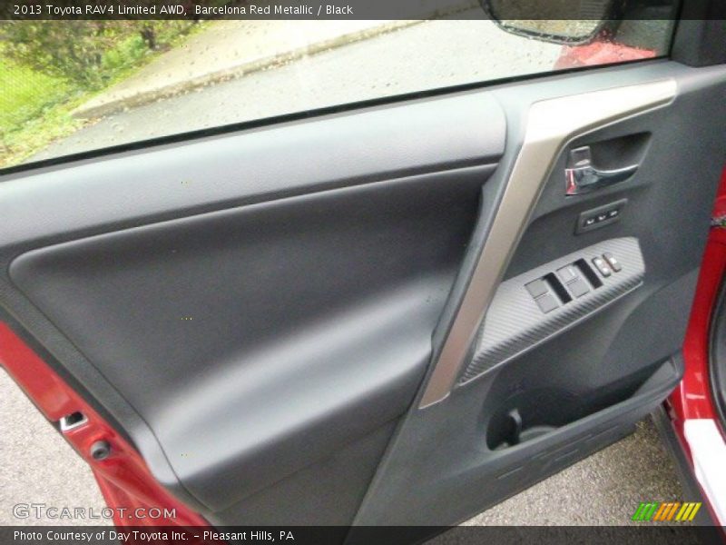 Barcelona Red Metallic / Black 2013 Toyota RAV4 Limited AWD