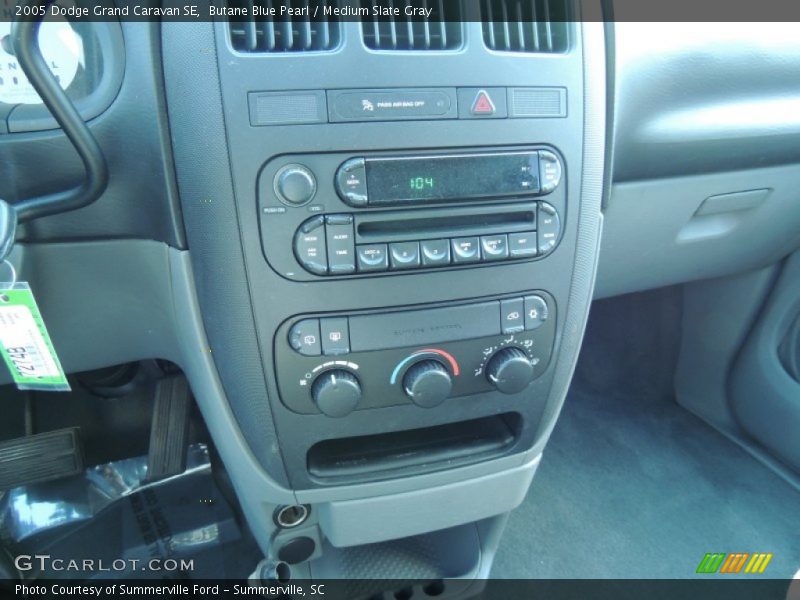 Butane Blue Pearl / Medium Slate Gray 2005 Dodge Grand Caravan SE