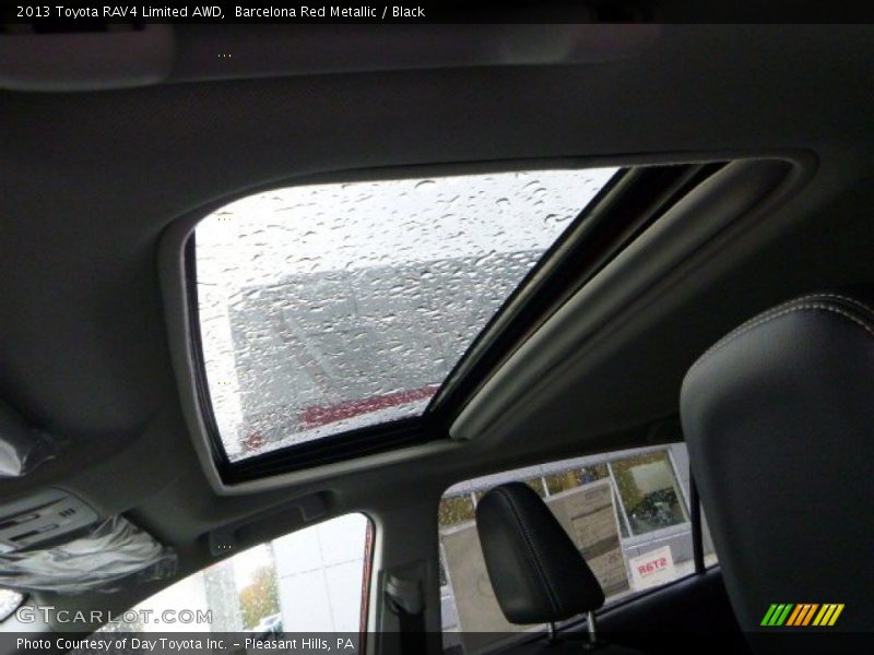 Barcelona Red Metallic / Black 2013 Toyota RAV4 Limited AWD