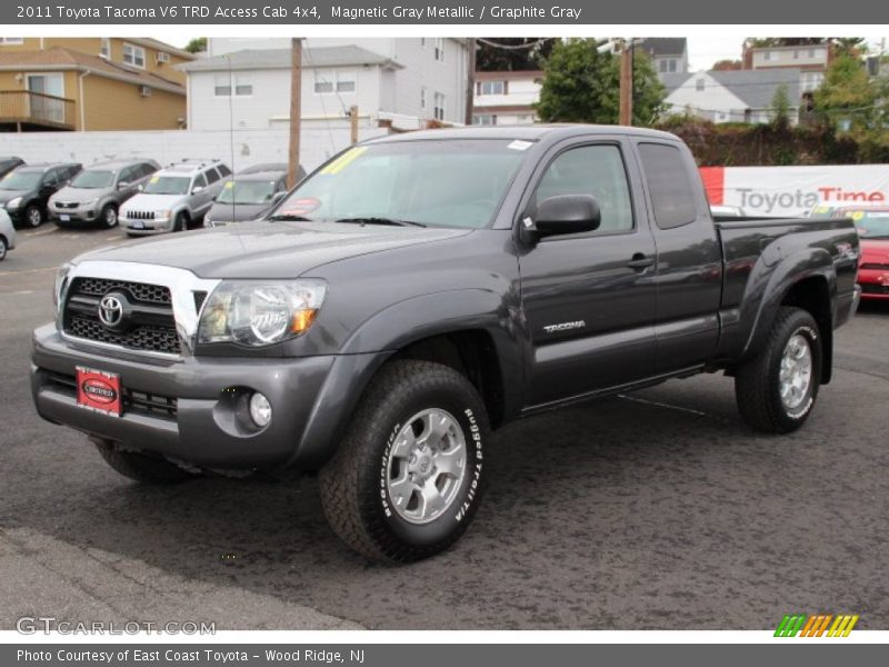 Magnetic Gray Metallic / Graphite Gray 2011 Toyota Tacoma V6 TRD Access Cab 4x4