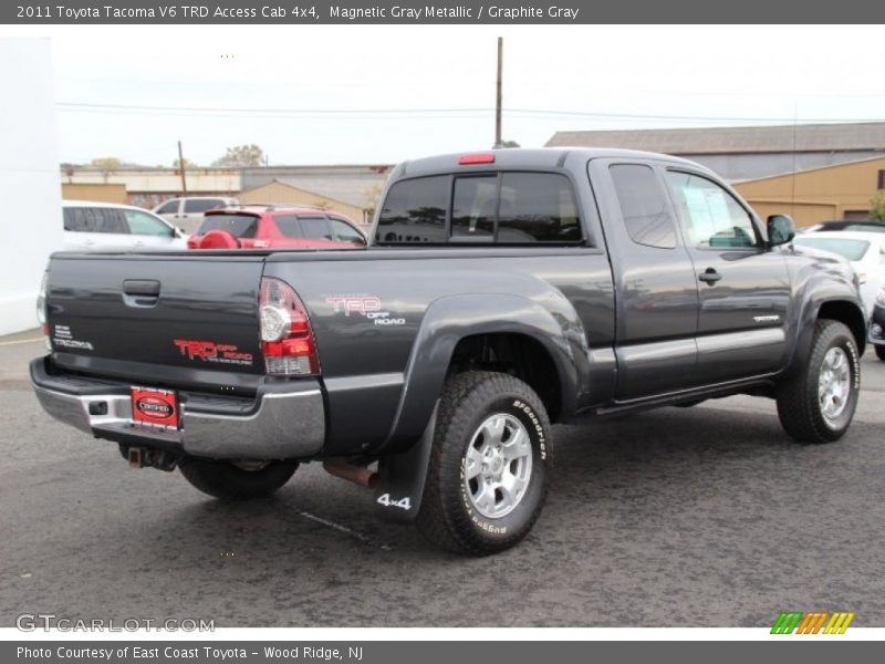 Magnetic Gray Metallic / Graphite Gray 2011 Toyota Tacoma V6 TRD Access Cab 4x4