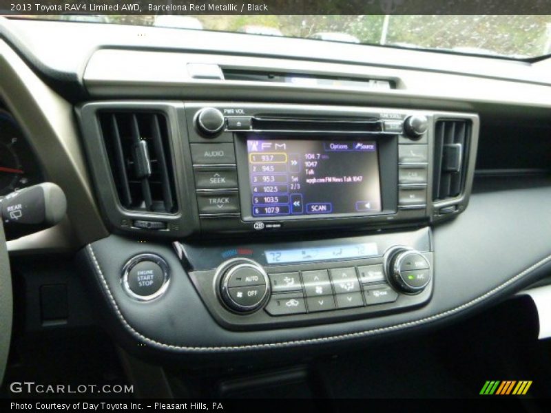 Barcelona Red Metallic / Black 2013 Toyota RAV4 Limited AWD
