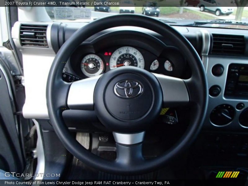 Titanium Metallic / Dark Charcoal 2007 Toyota FJ Cruiser 4WD