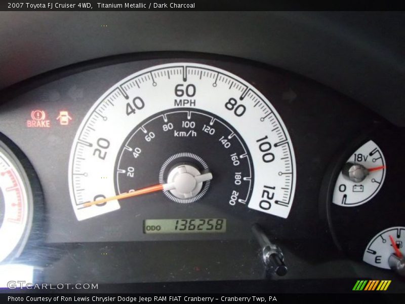 Titanium Metallic / Dark Charcoal 2007 Toyota FJ Cruiser 4WD