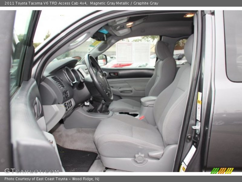Magnetic Gray Metallic / Graphite Gray 2011 Toyota Tacoma V6 TRD Access Cab 4x4