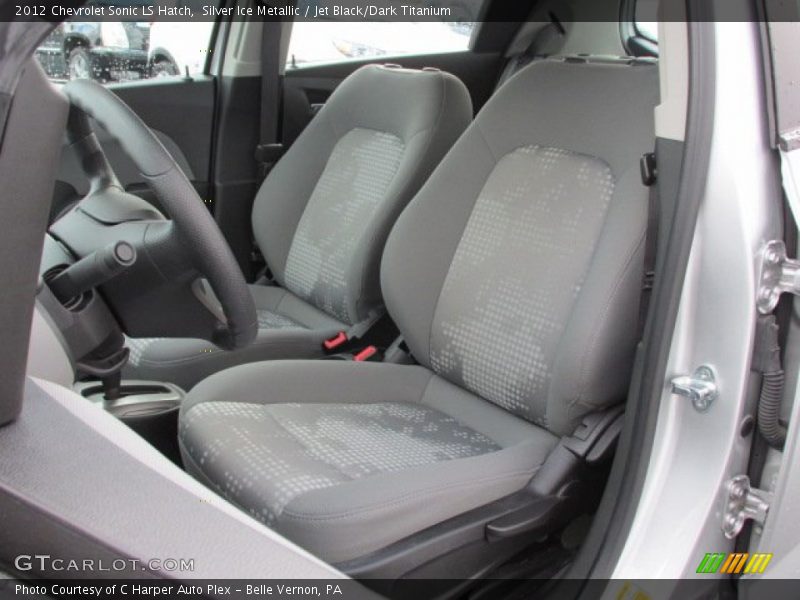Silver Ice Metallic / Jet Black/Dark Titanium 2012 Chevrolet Sonic LS Hatch