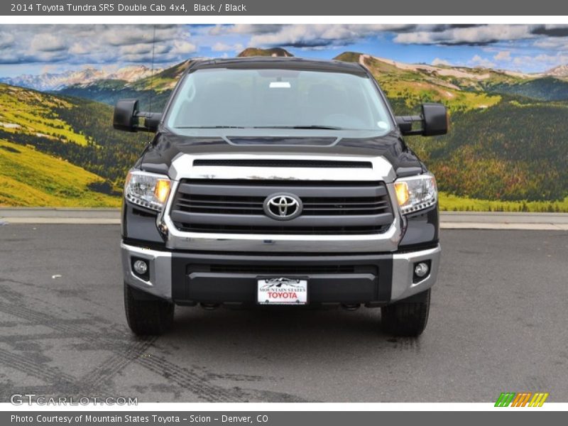 Black / Black 2014 Toyota Tundra SR5 Double Cab 4x4