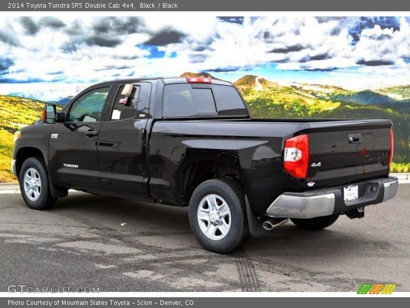 Black / Black 2014 Toyota Tundra SR5 Double Cab 4x4