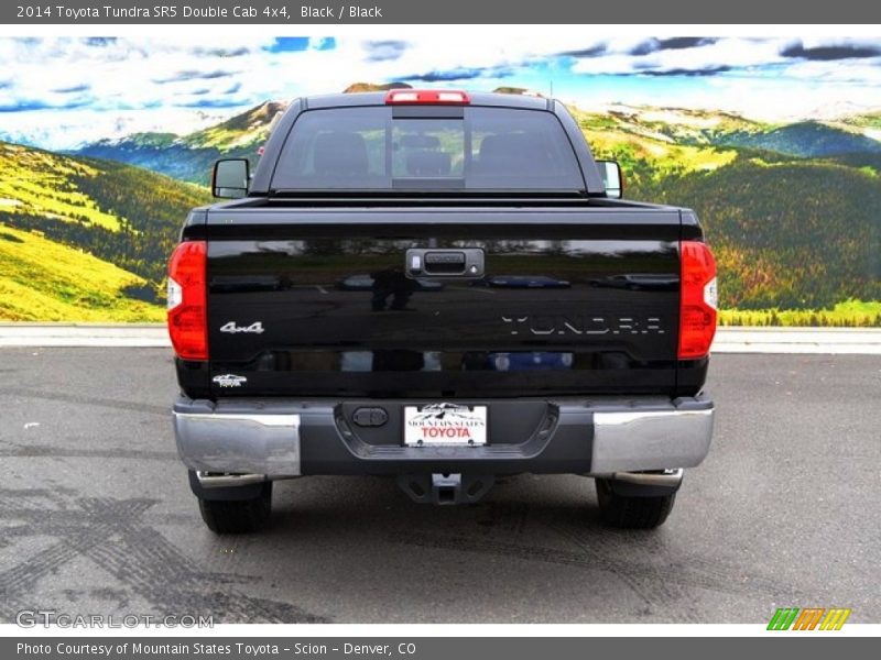 Black / Black 2014 Toyota Tundra SR5 Double Cab 4x4