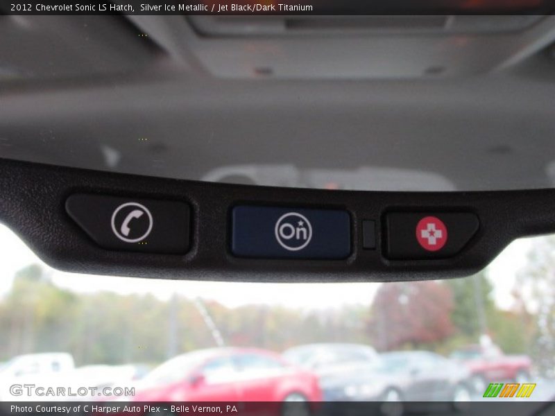 Silver Ice Metallic / Jet Black/Dark Titanium 2012 Chevrolet Sonic LS Hatch