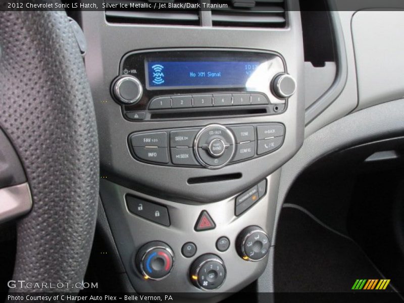Silver Ice Metallic / Jet Black/Dark Titanium 2012 Chevrolet Sonic LS Hatch