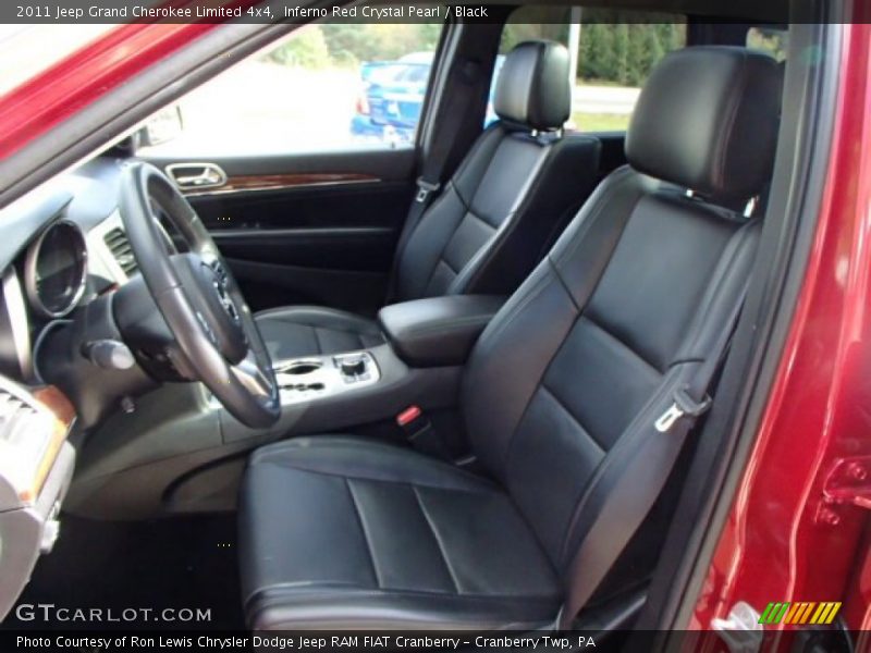 Inferno Red Crystal Pearl / Black 2011 Jeep Grand Cherokee Limited 4x4