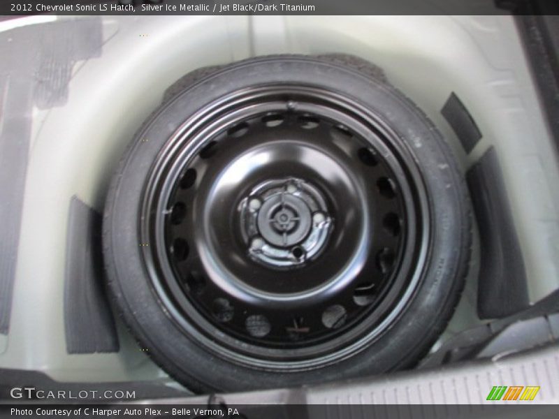 Silver Ice Metallic / Jet Black/Dark Titanium 2012 Chevrolet Sonic LS Hatch