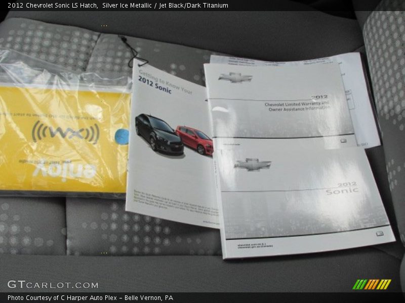 Silver Ice Metallic / Jet Black/Dark Titanium 2012 Chevrolet Sonic LS Hatch