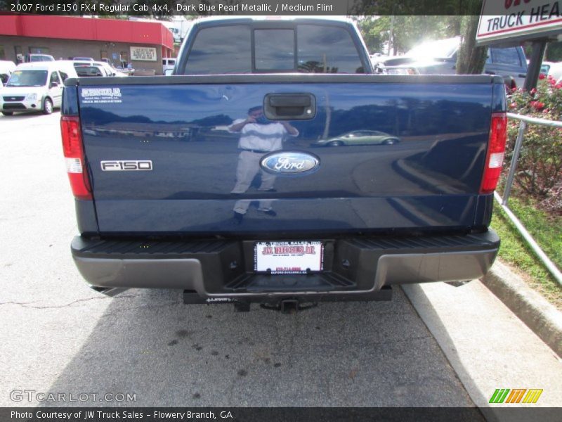 Dark Blue Pearl Metallic / Medium Flint 2007 Ford F150 FX4 Regular Cab 4x4