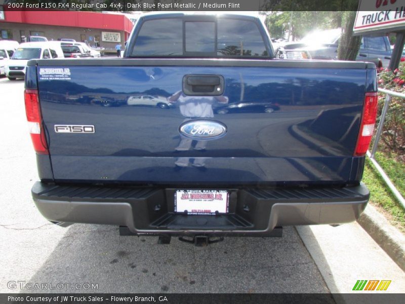Dark Blue Pearl Metallic / Medium Flint 2007 Ford F150 FX4 Regular Cab 4x4