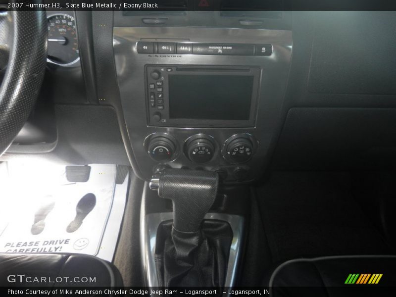Slate Blue Metallic / Ebony Black 2007 Hummer H3