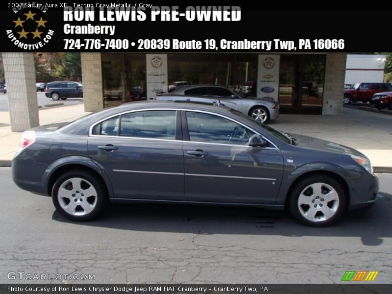 Techno Gray Metallic / Gray 2007 Saturn Aura XE