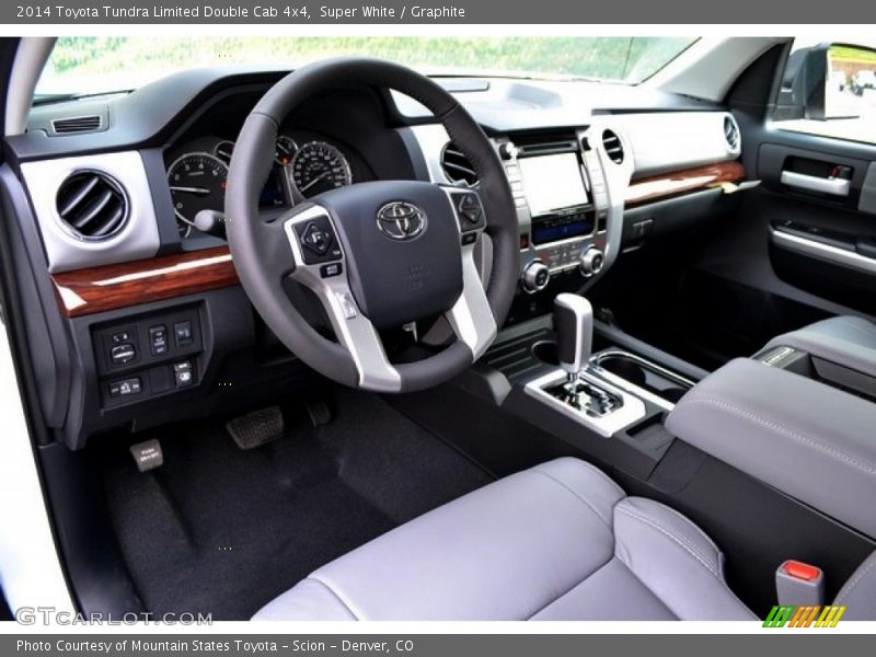  2014 Tundra Limited Double Cab 4x4 Graphite Interior