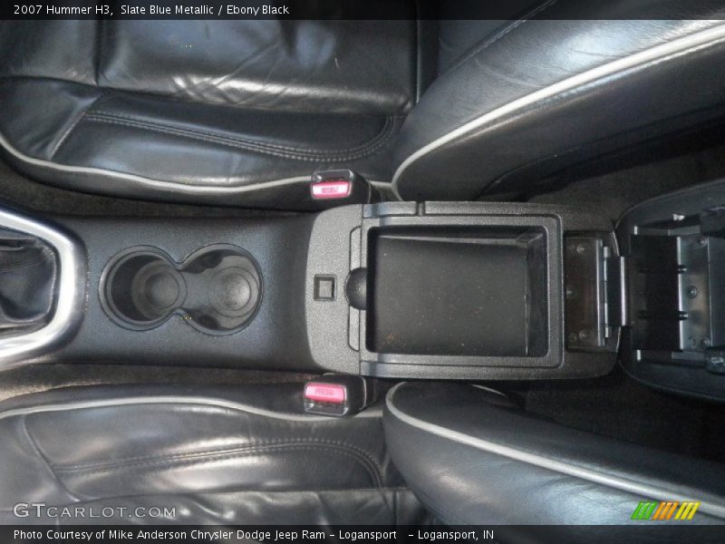 Slate Blue Metallic / Ebony Black 2007 Hummer H3