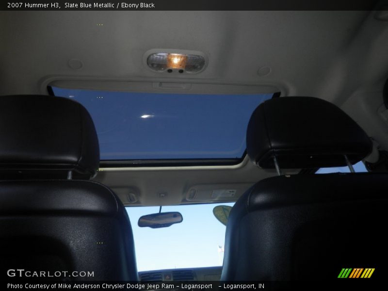 Slate Blue Metallic / Ebony Black 2007 Hummer H3