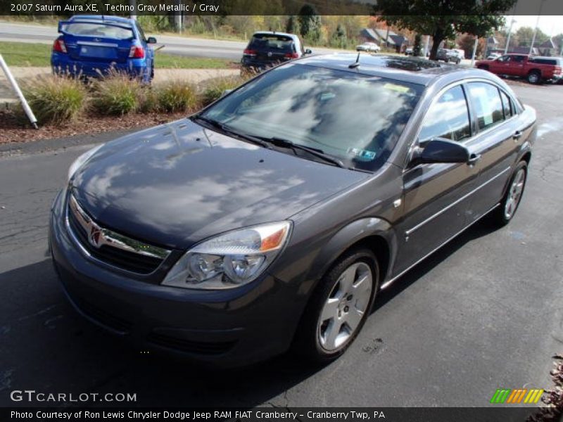 Techno Gray Metallic / Gray 2007 Saturn Aura XE