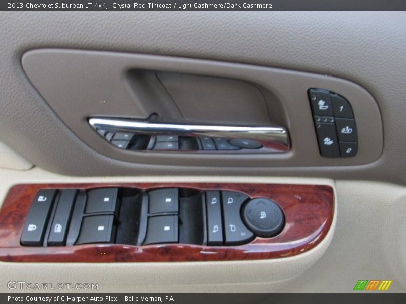 Crystal Red Tintcoat / Light Cashmere/Dark Cashmere 2013 Chevrolet Suburban LT 4x4
