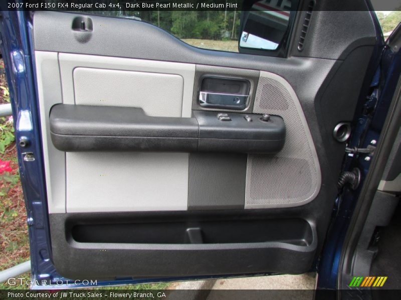 Dark Blue Pearl Metallic / Medium Flint 2007 Ford F150 FX4 Regular Cab 4x4