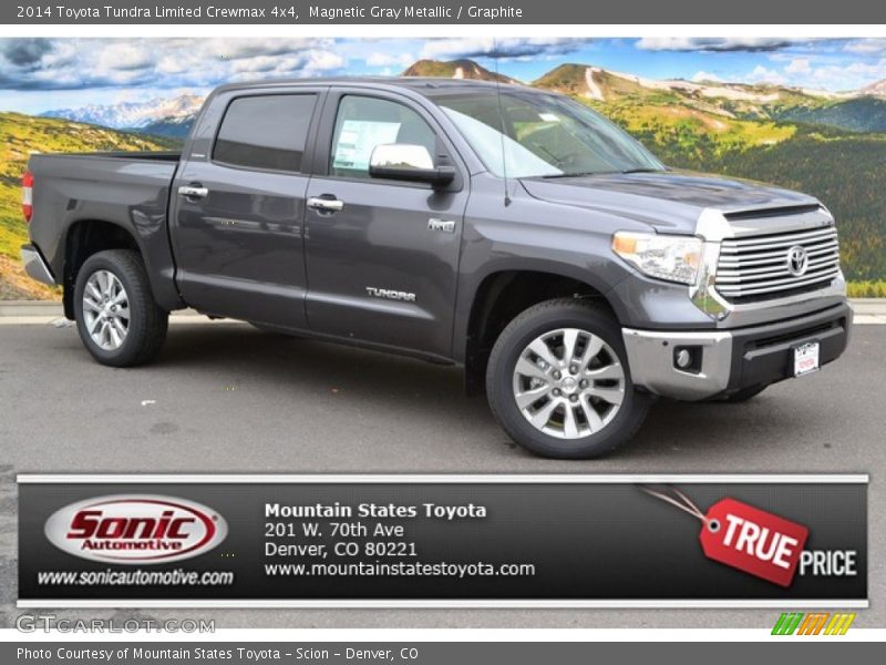 Magnetic Gray Metallic / Graphite 2014 Toyota Tundra Limited Crewmax 4x4