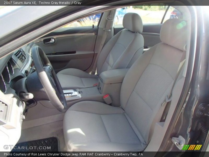 Techno Gray Metallic / Gray 2007 Saturn Aura XE