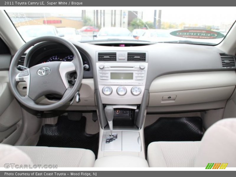 Super White / Bisque 2011 Toyota Camry LE