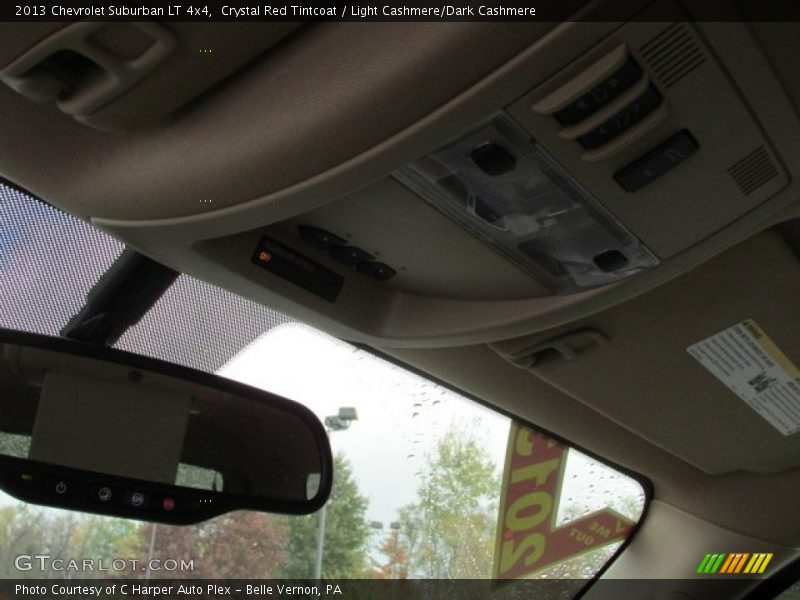 Crystal Red Tintcoat / Light Cashmere/Dark Cashmere 2013 Chevrolet Suburban LT 4x4