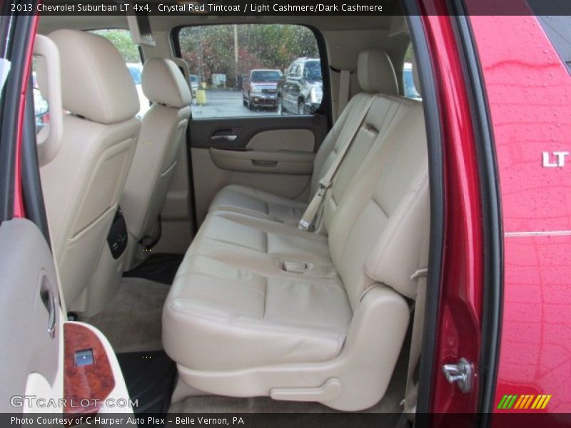 Crystal Red Tintcoat / Light Cashmere/Dark Cashmere 2013 Chevrolet Suburban LT 4x4