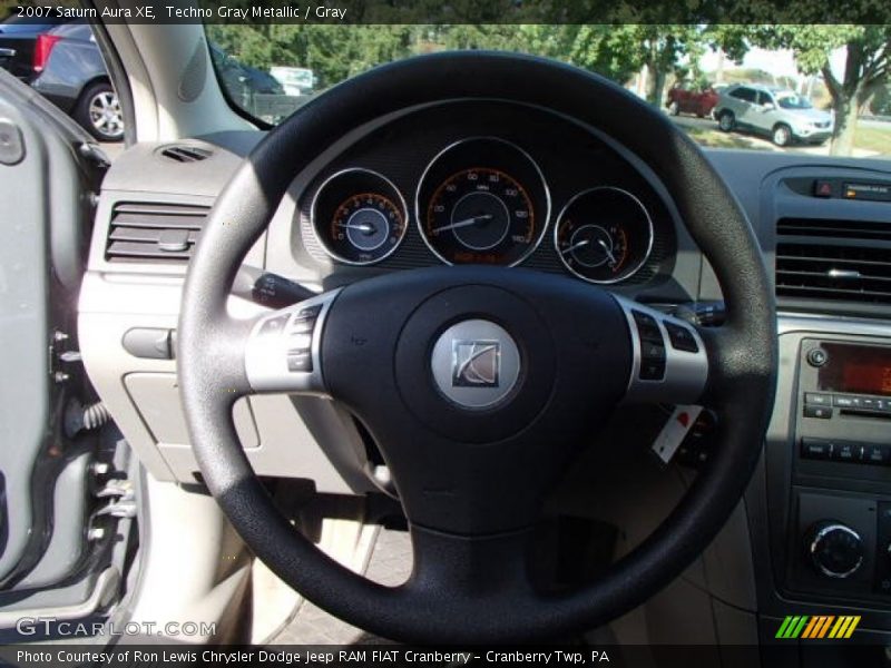 Techno Gray Metallic / Gray 2007 Saturn Aura XE